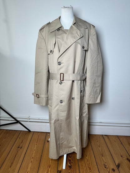 Vintage Dior Canvas Trenchcoat L Beige