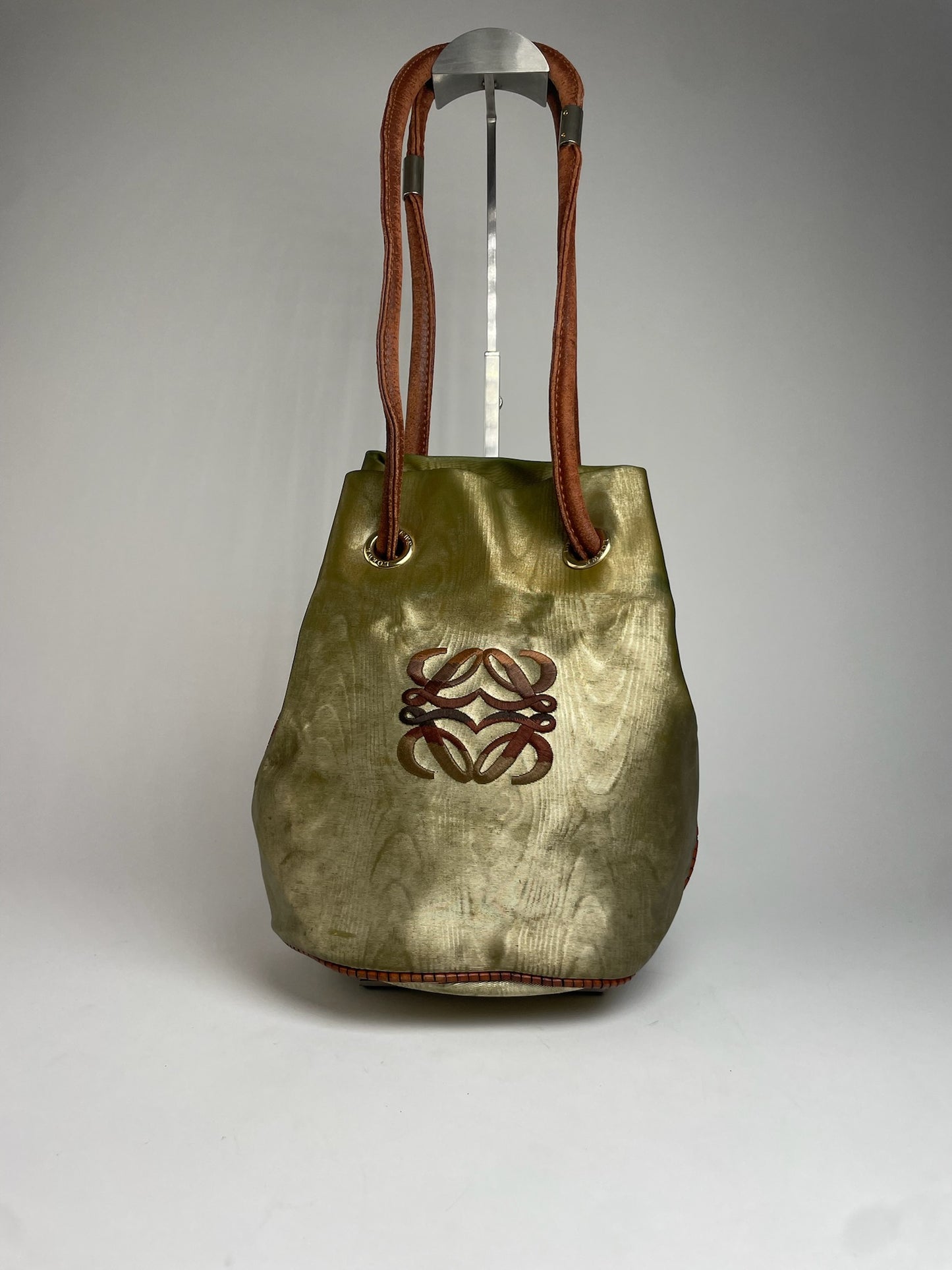 Vintage Loewe Madrid Leather Bag Abstract