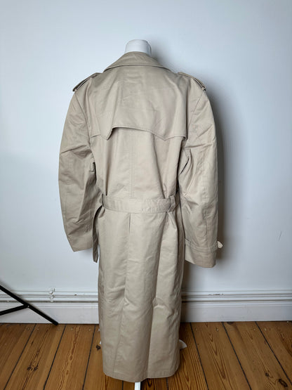 Vintage Dior Canvas Trenchcoat L Beige