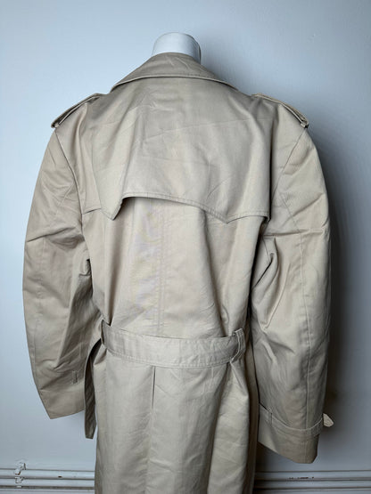 Vintage Dior Canvas Trenchcoat L Beige