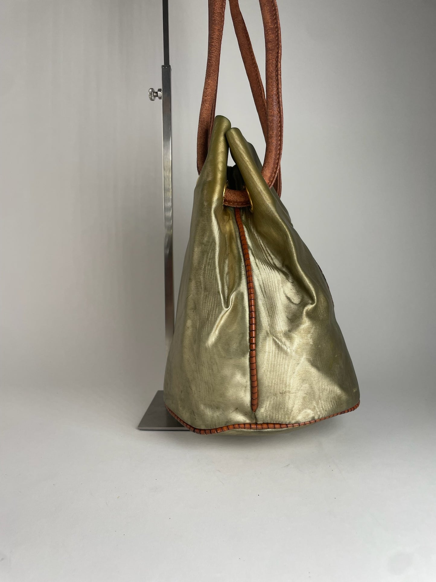 Vintage Loewe Madrid Leather Bag Abstract