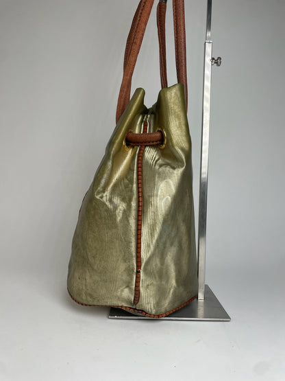 Vintage Loewe Madrid Leather Bag Abstract