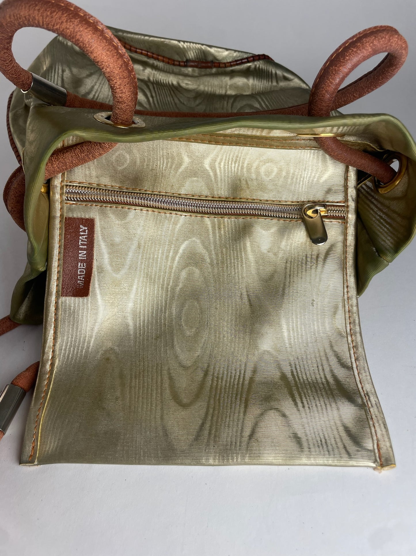 Vintage Loewe Madrid Leather Bag Abstract