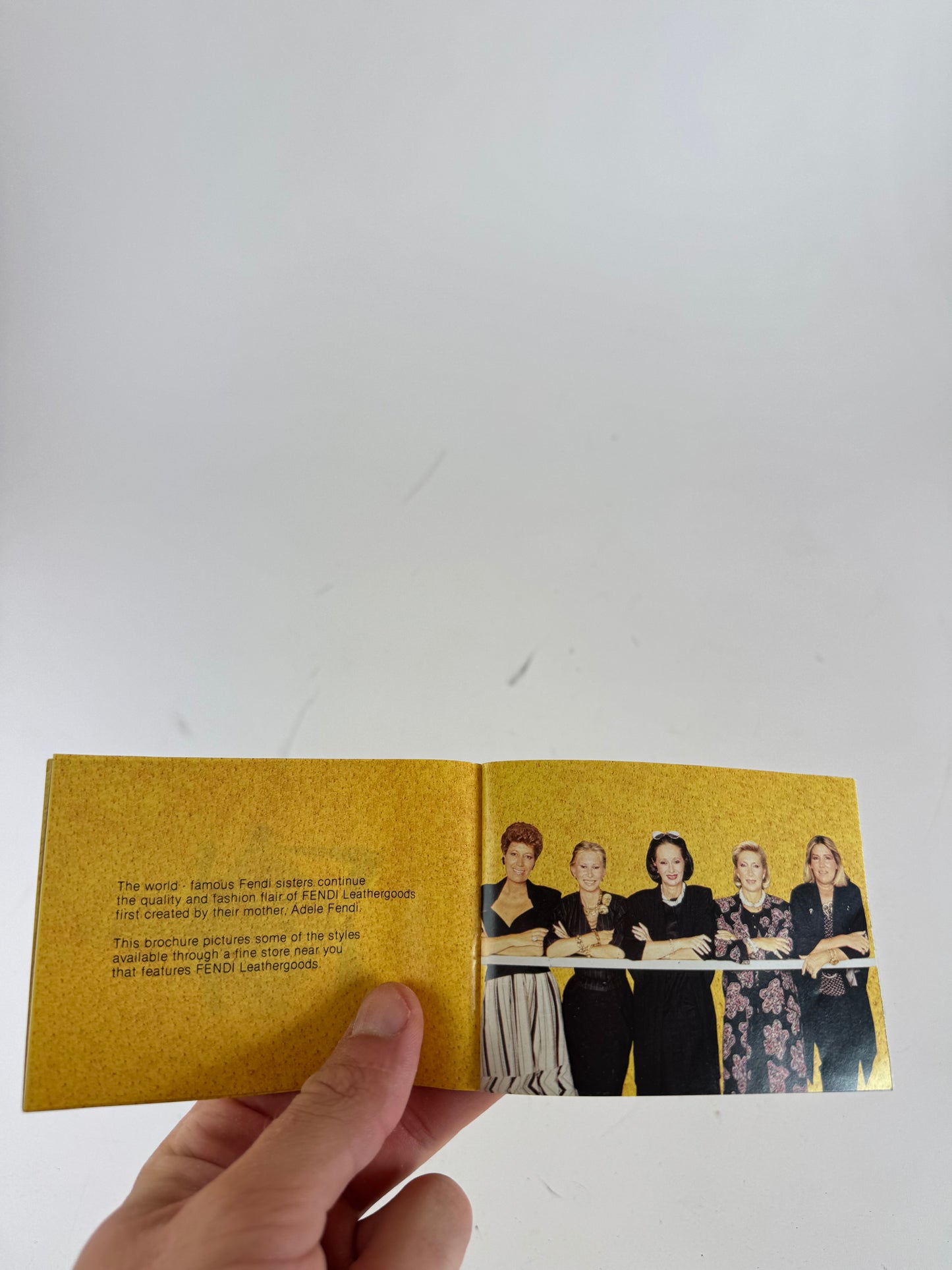 Vintage Fendi FF Monogram Leather canvas Tote Bag white