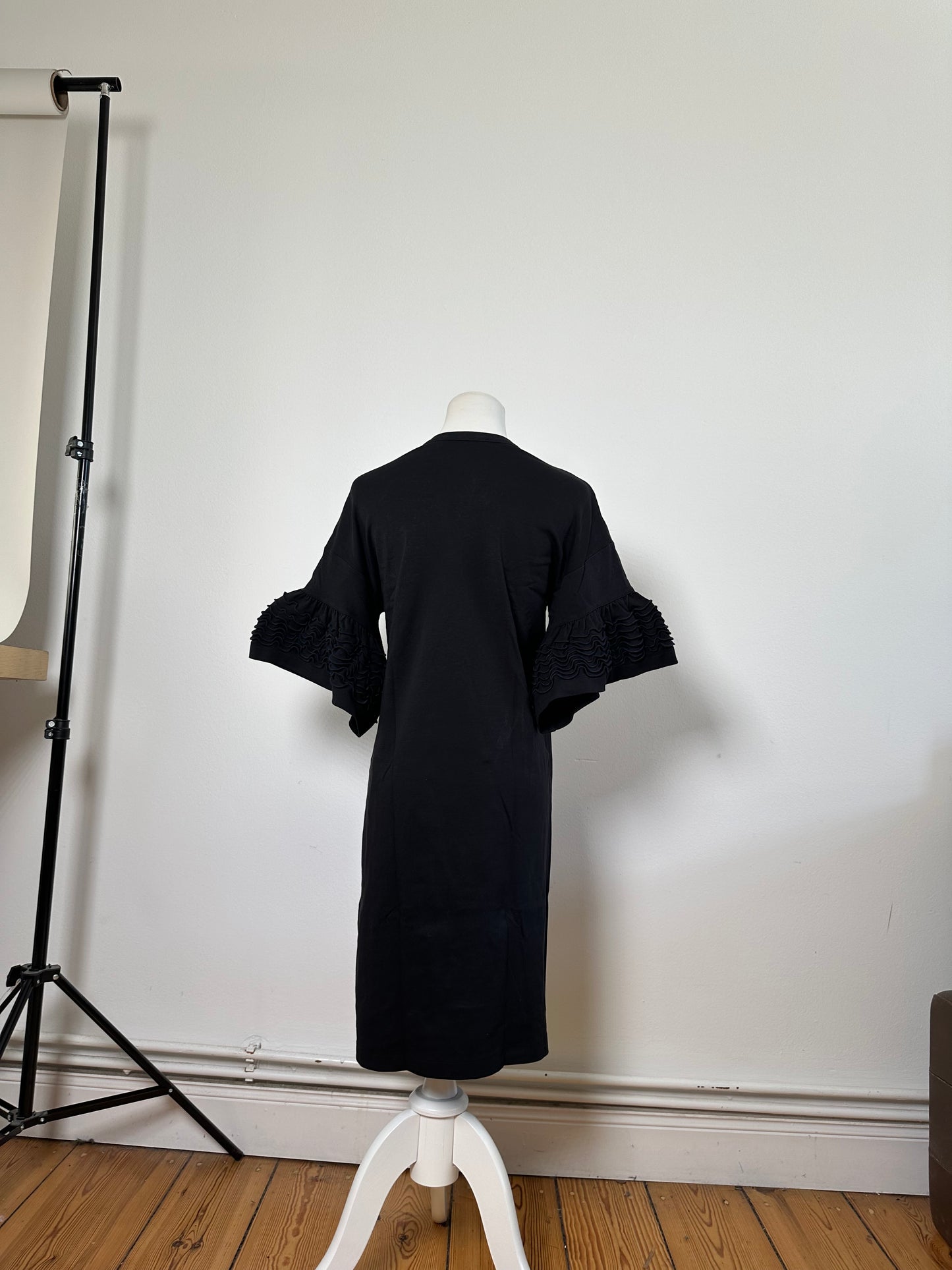 Vintage Chloe Cotton Dress Black XS