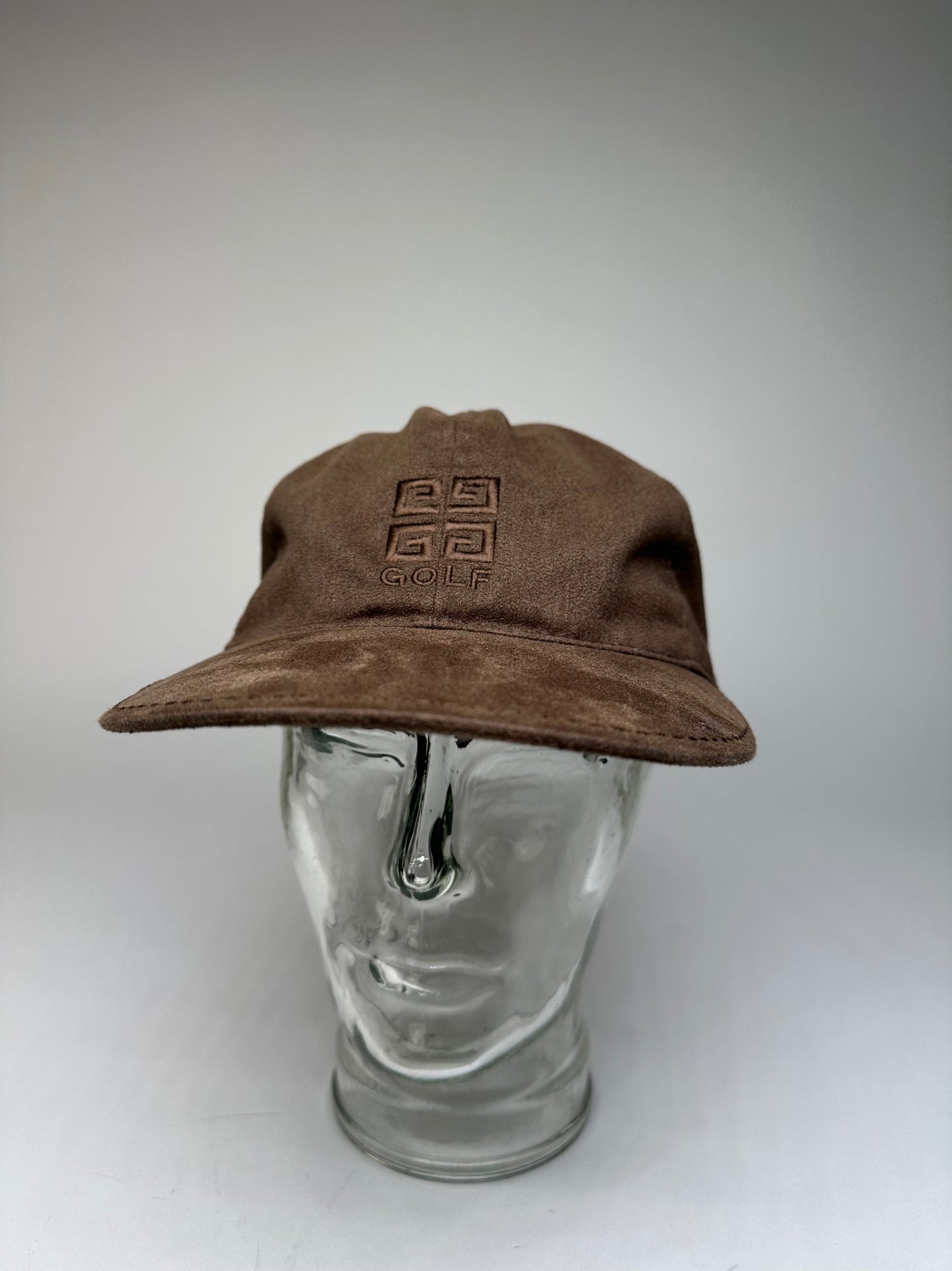 Vintage Givenchy Velvet SnapBack Brown