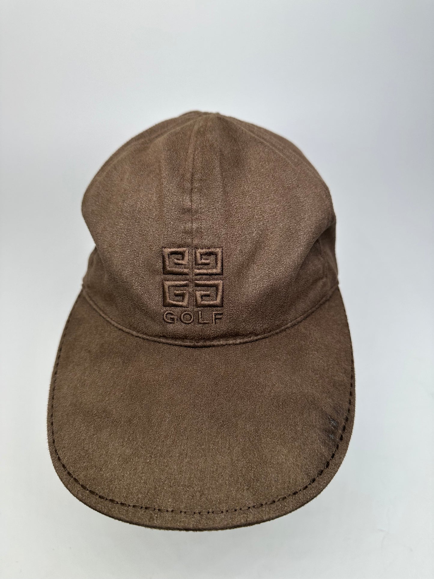 Vintage Givenchy Velvet SnapBack Brown