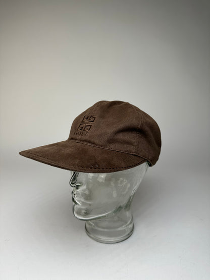 Vintage Givenchy Velvet SnapBack Brown