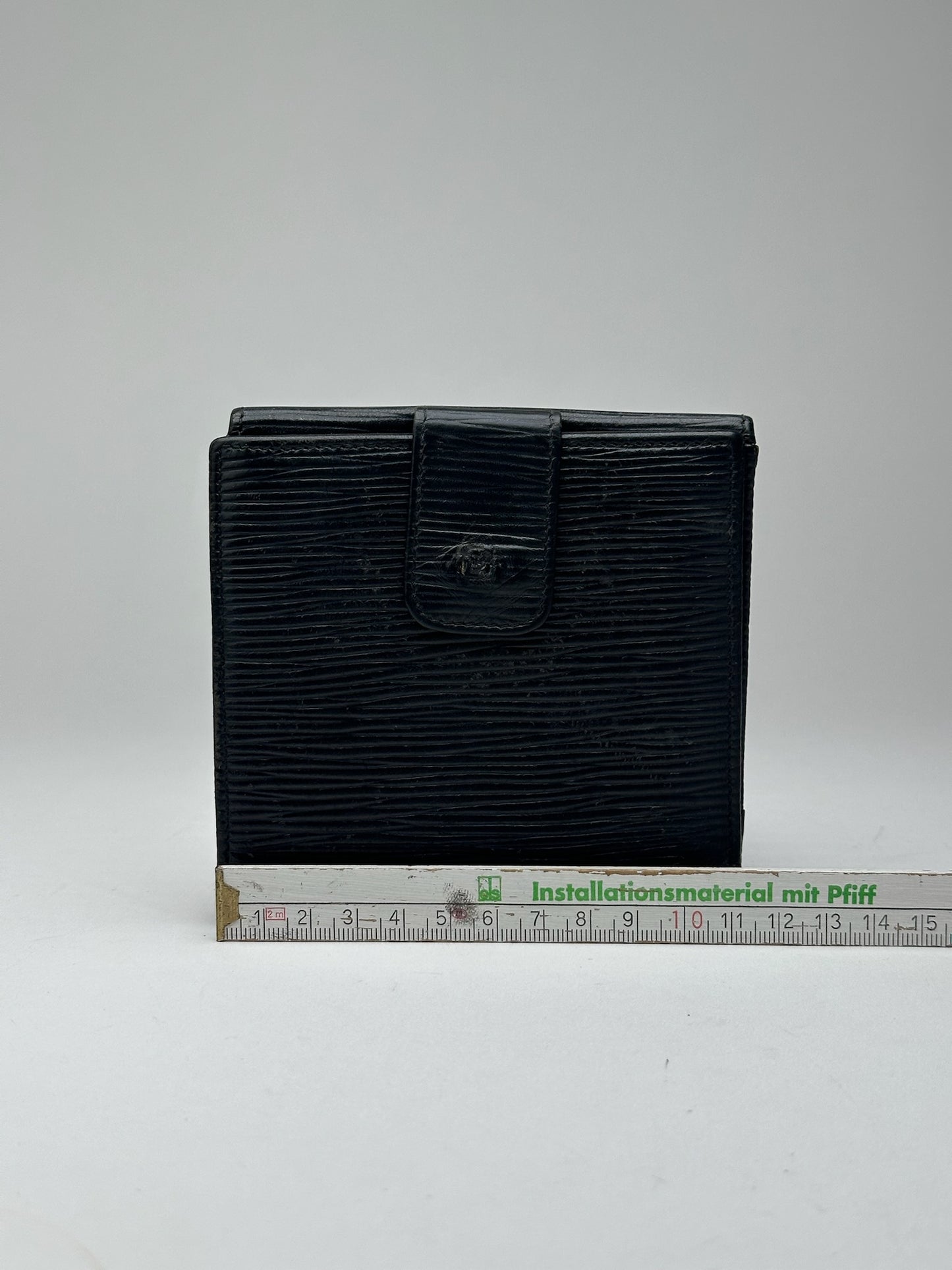 Vintage Fendi Roma EPI Leather Wallet black