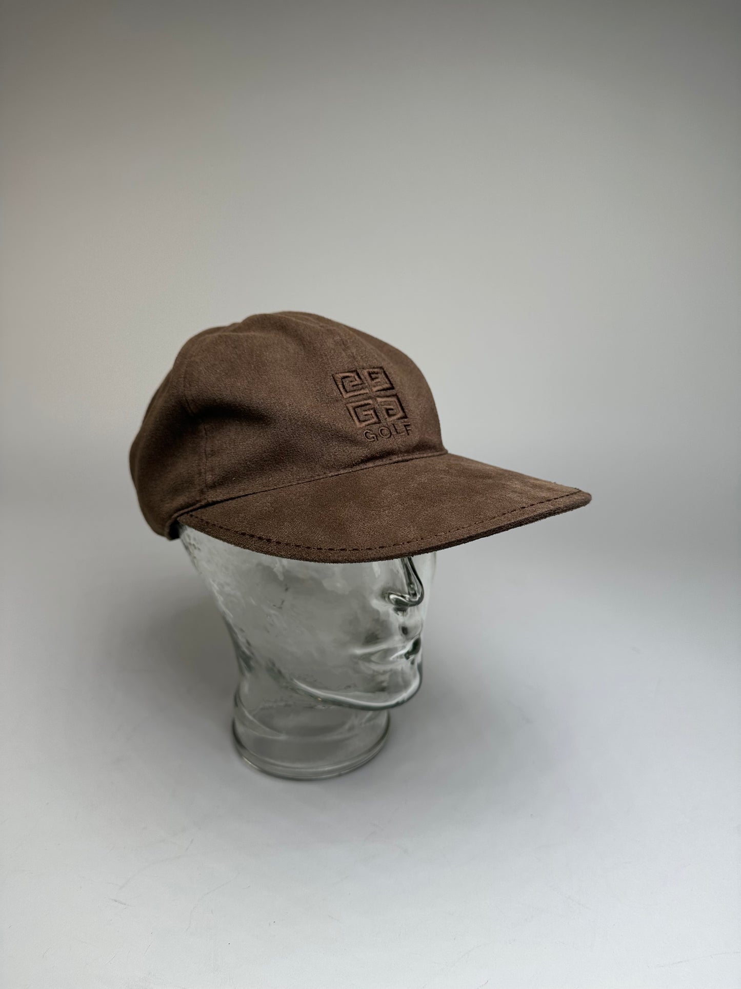 Vintage Givenchy Velvet SnapBack Brown