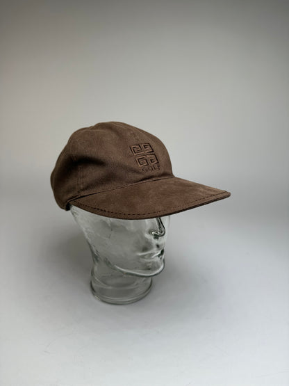 Vintage Givenchy Velvet SnapBack Brown