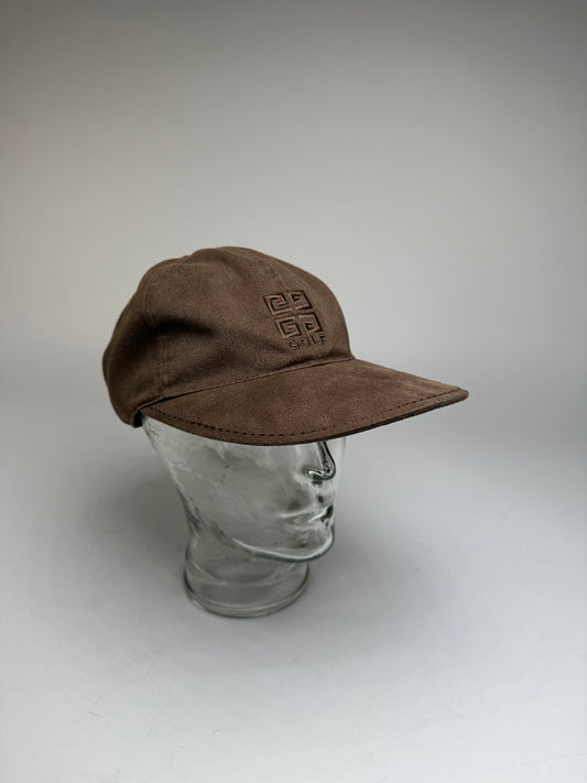 Vintage Givenchy Velvet SnapBack Brown