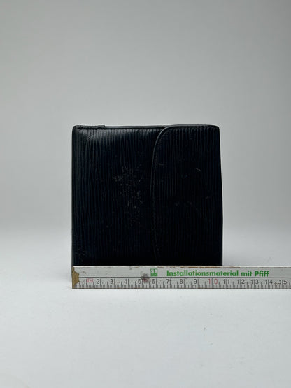 Vintage Fendi Roma EPI Leather Wallet black