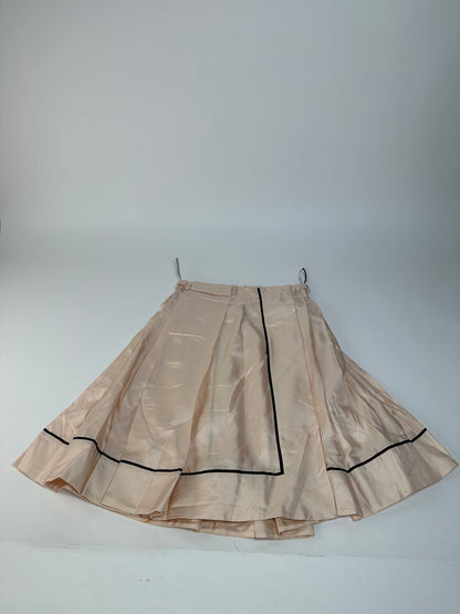 Vintage Celine Silk Skirt Pink