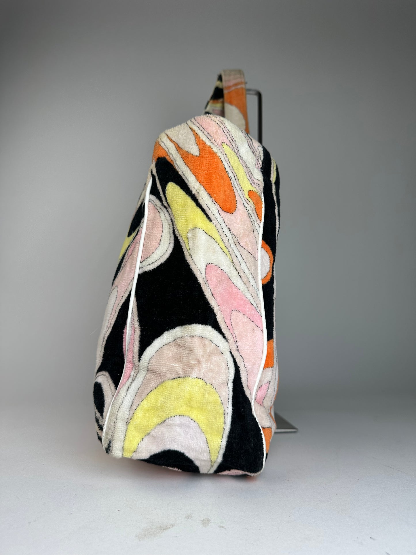 Vintage Emilio Pucci Fabric Tote Bag Multicolor