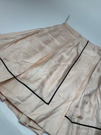 Vintage Celine Silk Skirt Pink