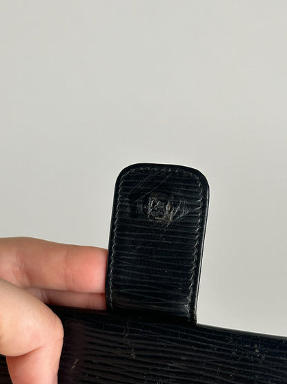 Vintage Fendi Roma EPI Leather Wallet black