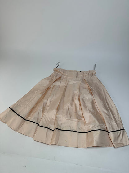 Vintage Celine Silk Skirt Pink