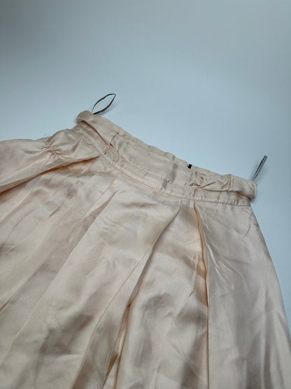 Vintage Celine Silk Skirt Pink