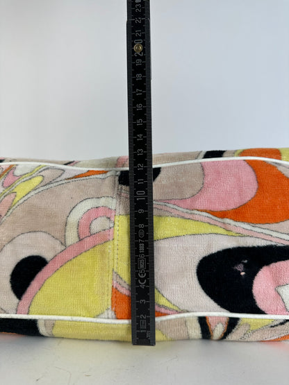 Vintage Emilio Pucci Fabric Tote Bag Multicolor