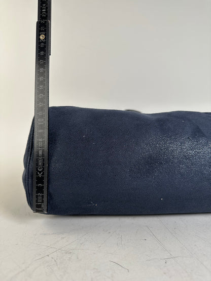 Vintage Stella McCartney Falabella Tote Faux Suede Navy