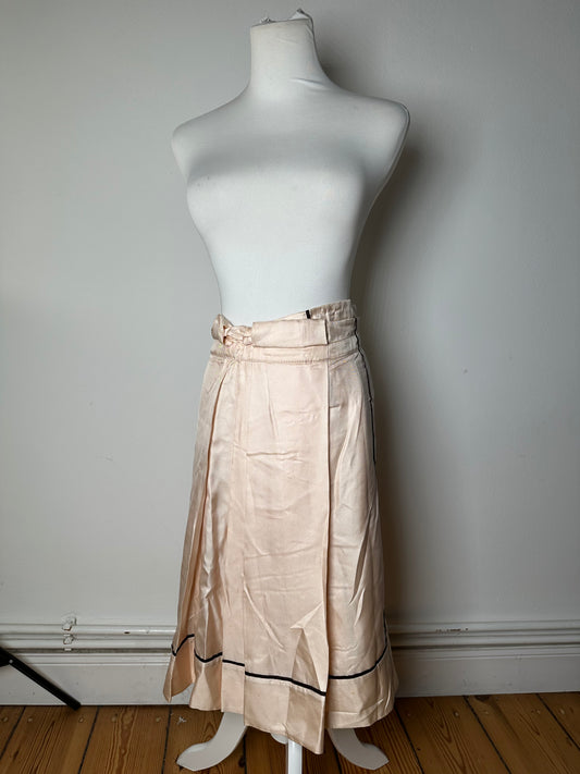 Vintage Celine Silk Skirt Pink