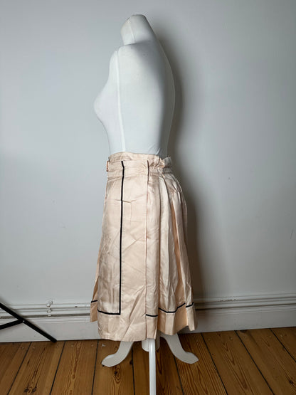 Vintage Celine Silk Skirt Pink