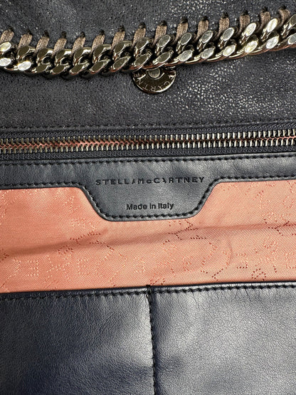 Vintage Stella McCartney Falabella Tote Faux Suede Navy