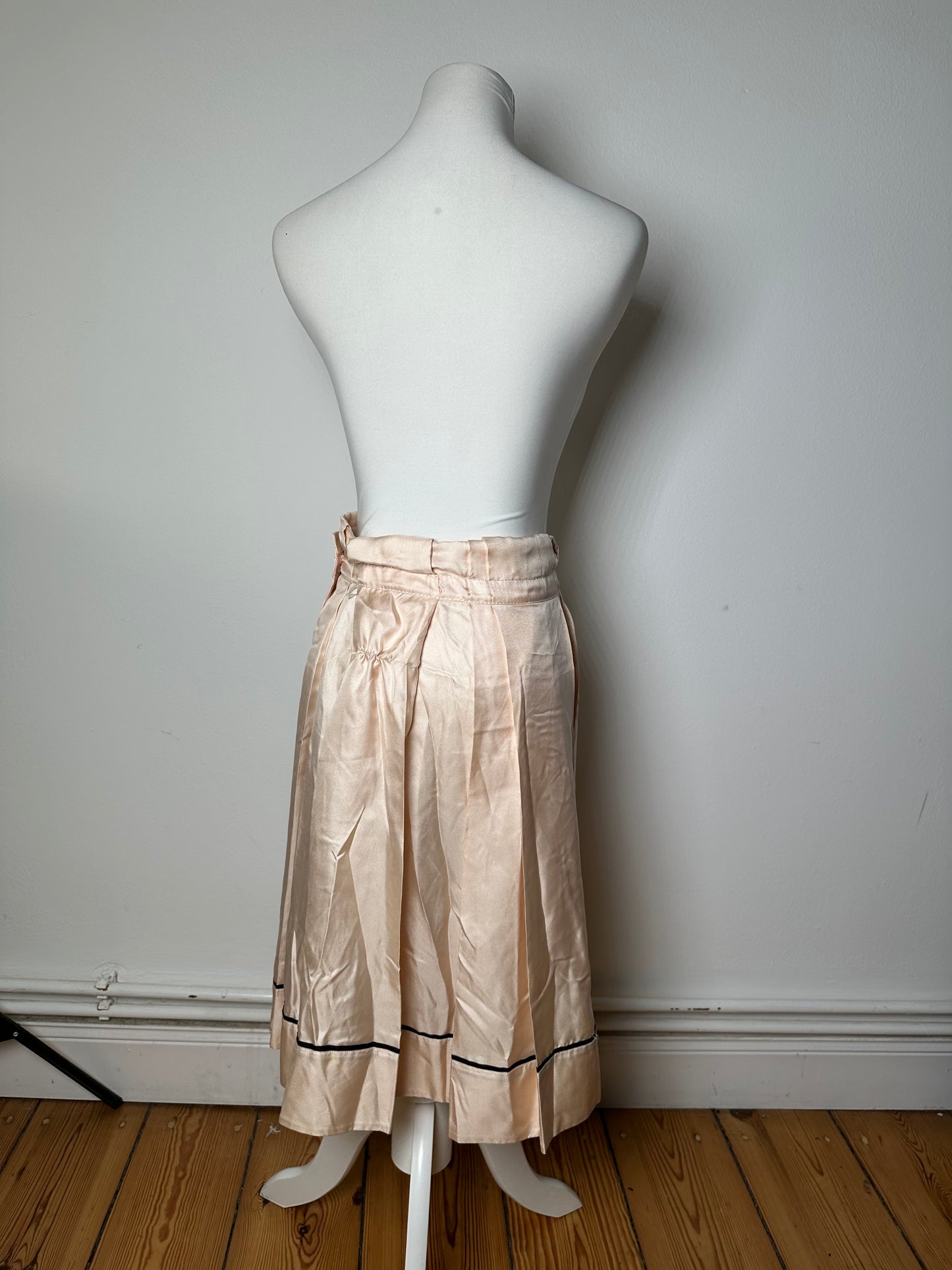 Vintage Celine Silk Skirt Pink