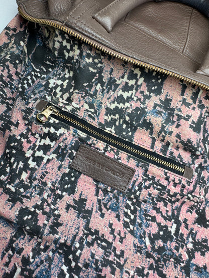 Vintage Chloe 2Way Leather Handbag Brown