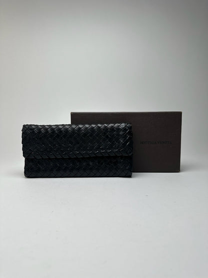 Vintage Bottega Veneta Leather wallet brown
