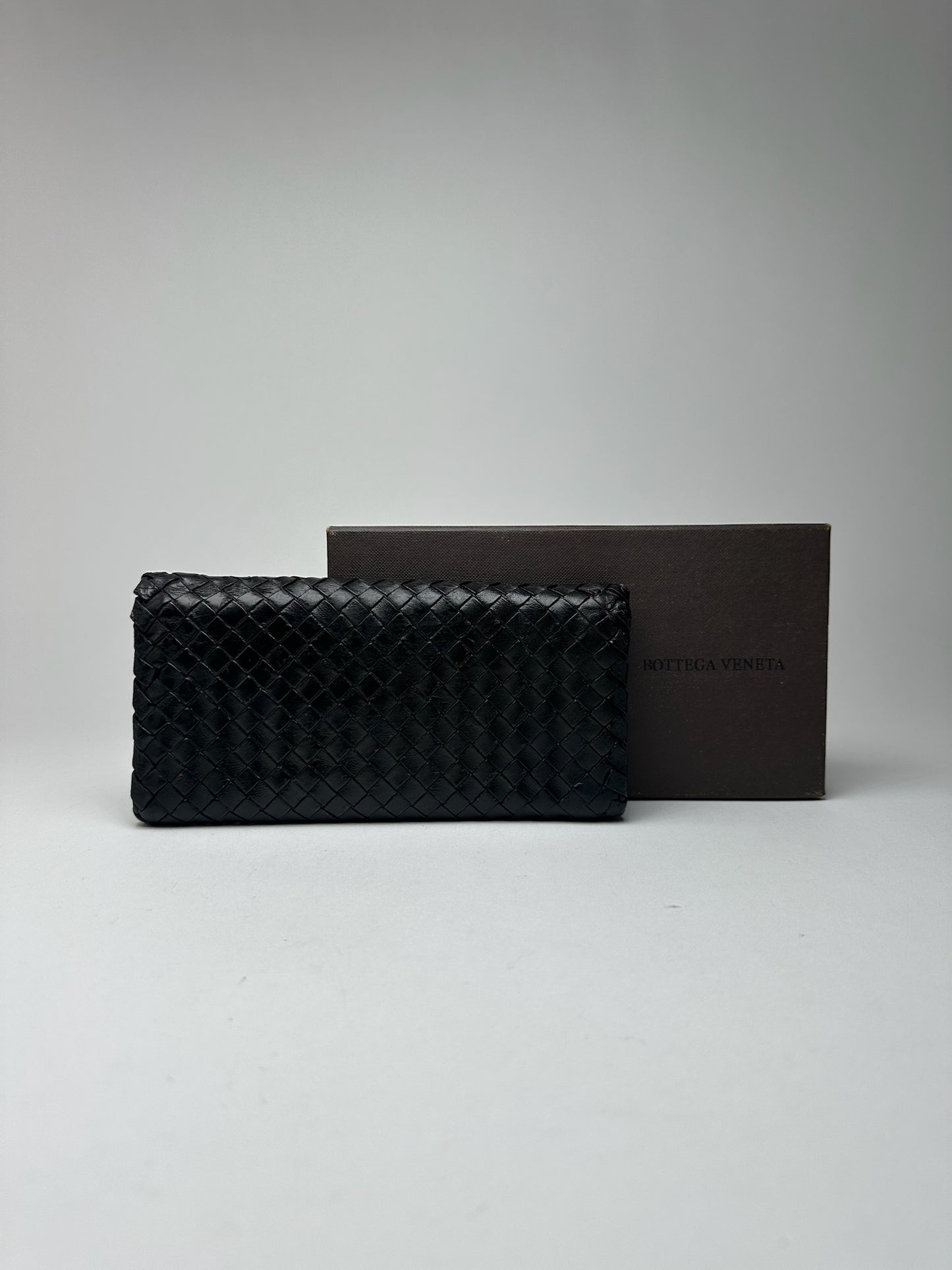 Vintage Bottega Veneta Leather wallet brown