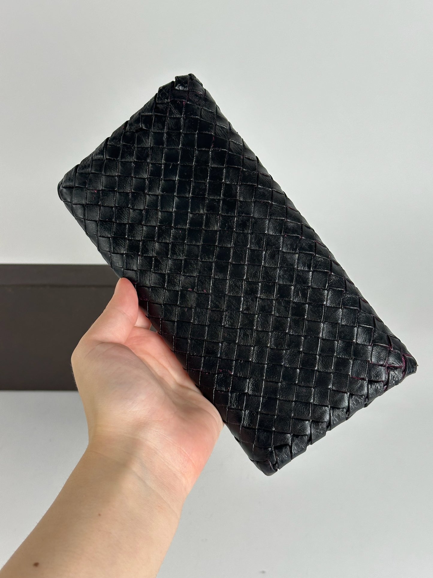 Vintage Bottega Veneta Leather wallet brown