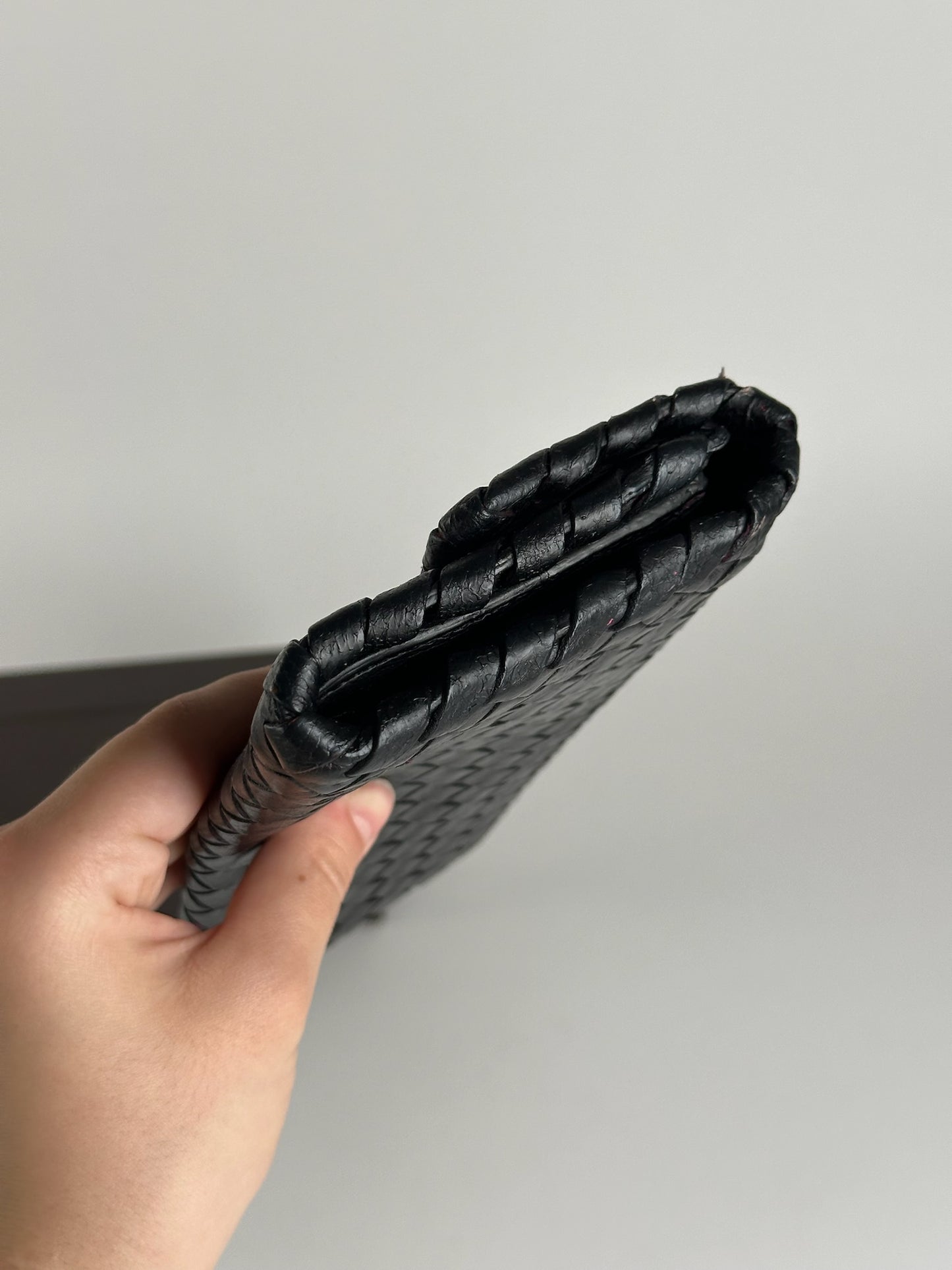 Vintage Bottega Veneta Leather wallet brown