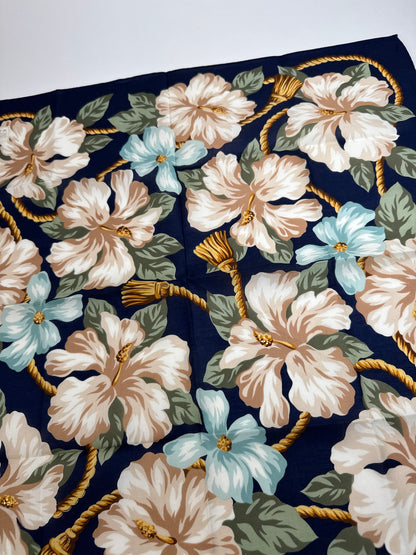 Vintage Celine Floral Scarf
