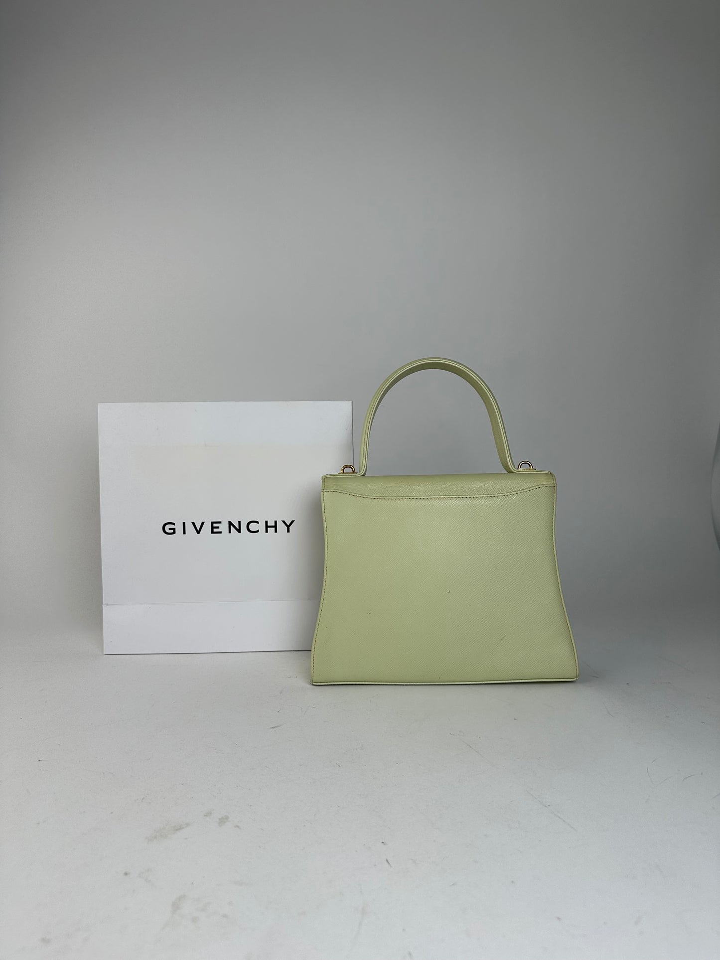 Vintage Givenchy Leather Handbag Light