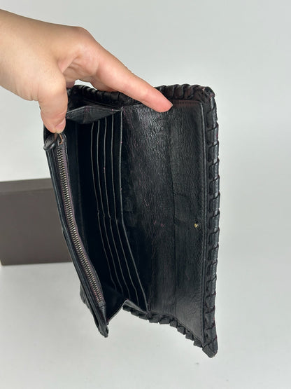 Vintage Bottega Veneta Leather wallet brown