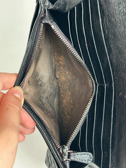 Vintage Bottega Veneta Leather wallet brown