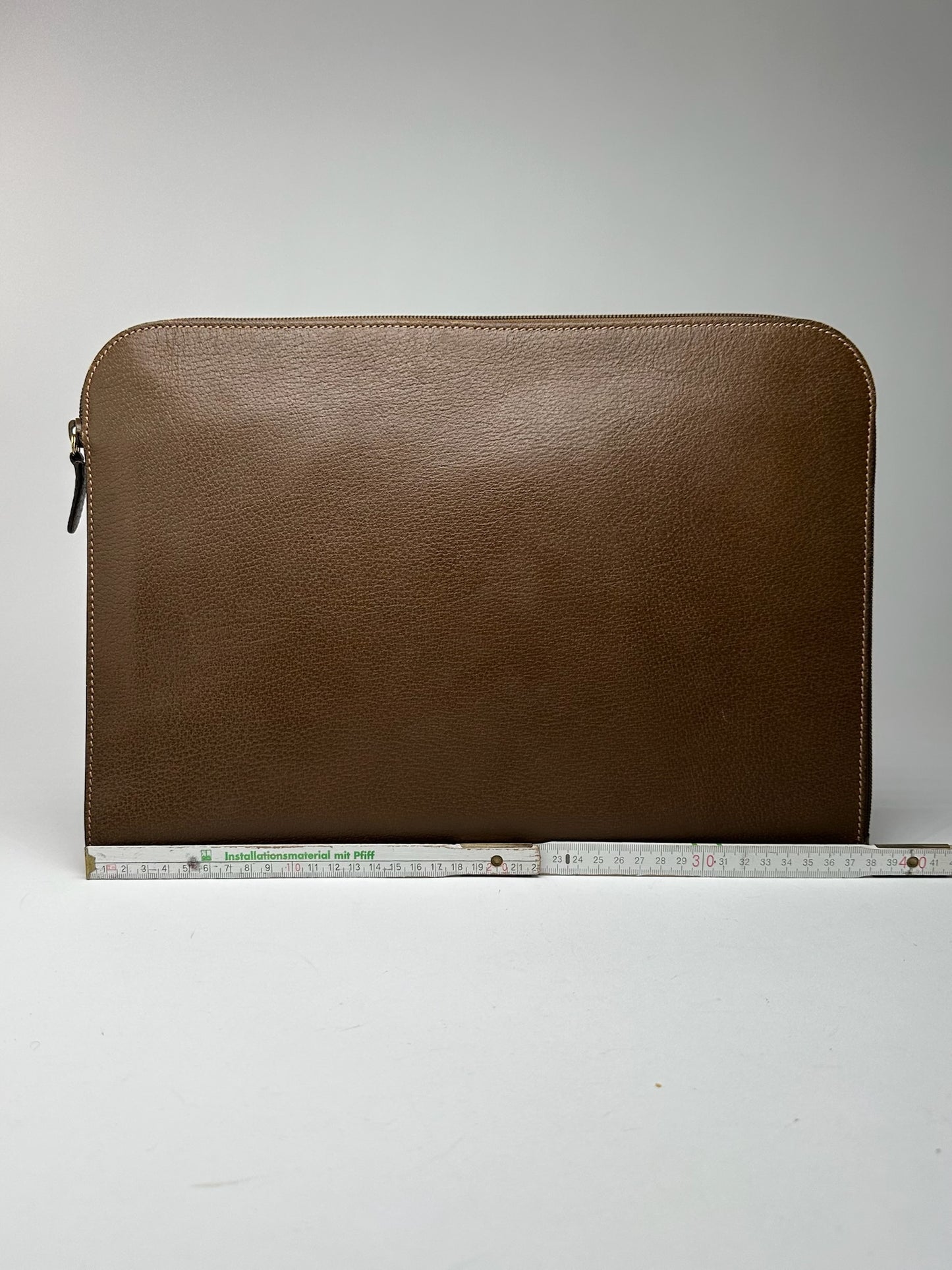 Pochette Gucci vintage en cuir marron