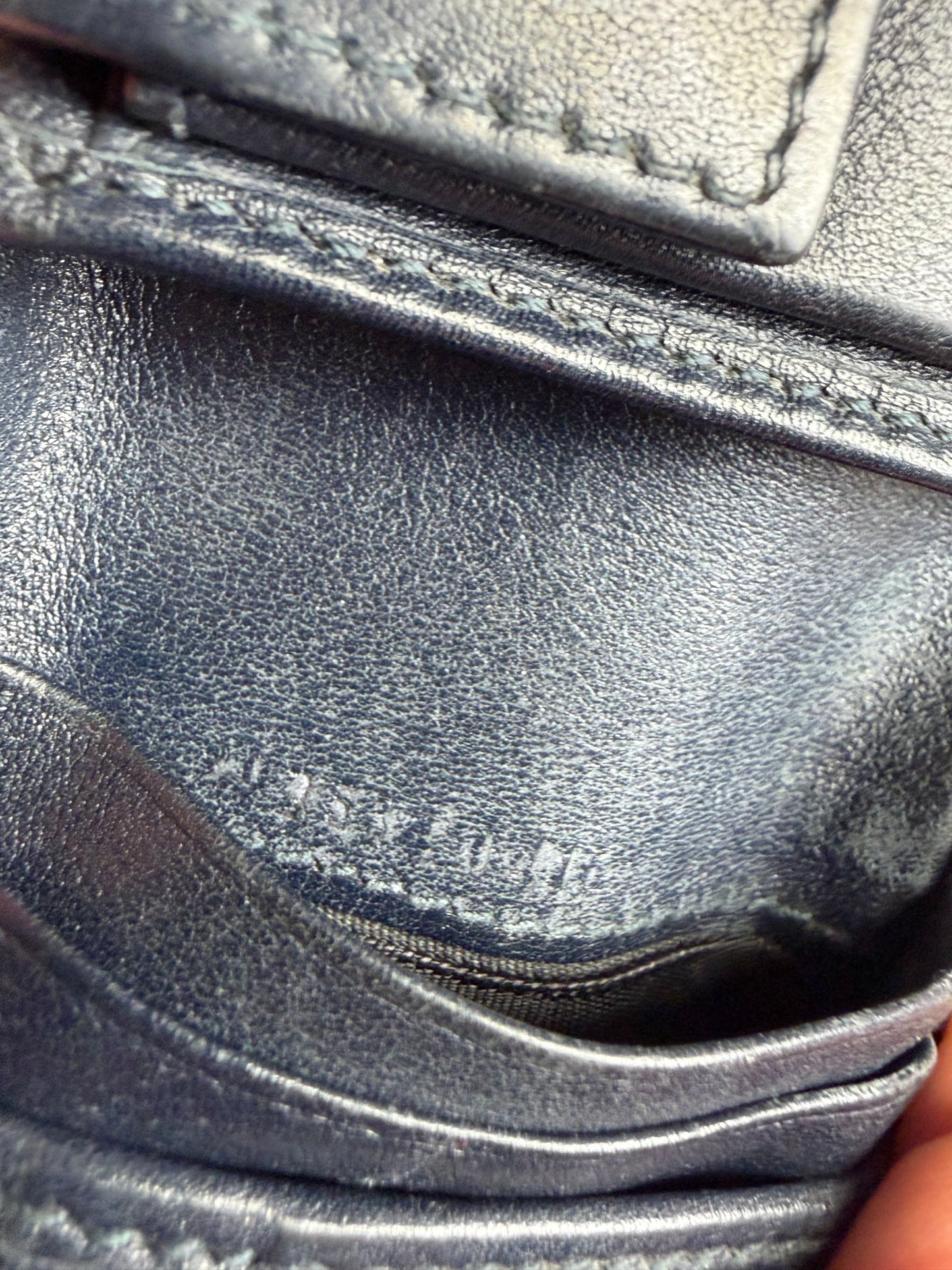Vintage Gucci GG Monogram Leather Wallet Black