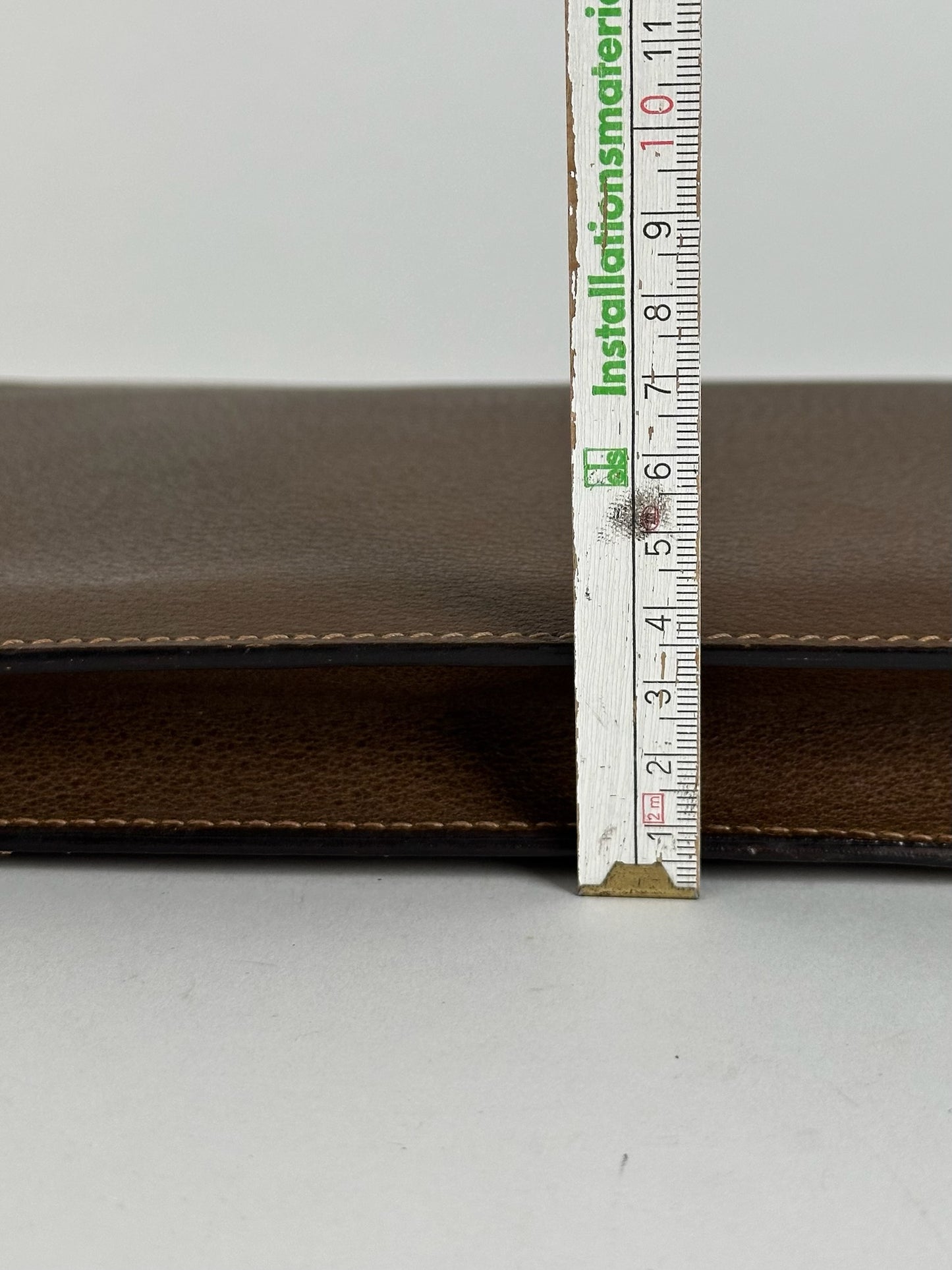 Pochette Gucci vintage en cuir marron