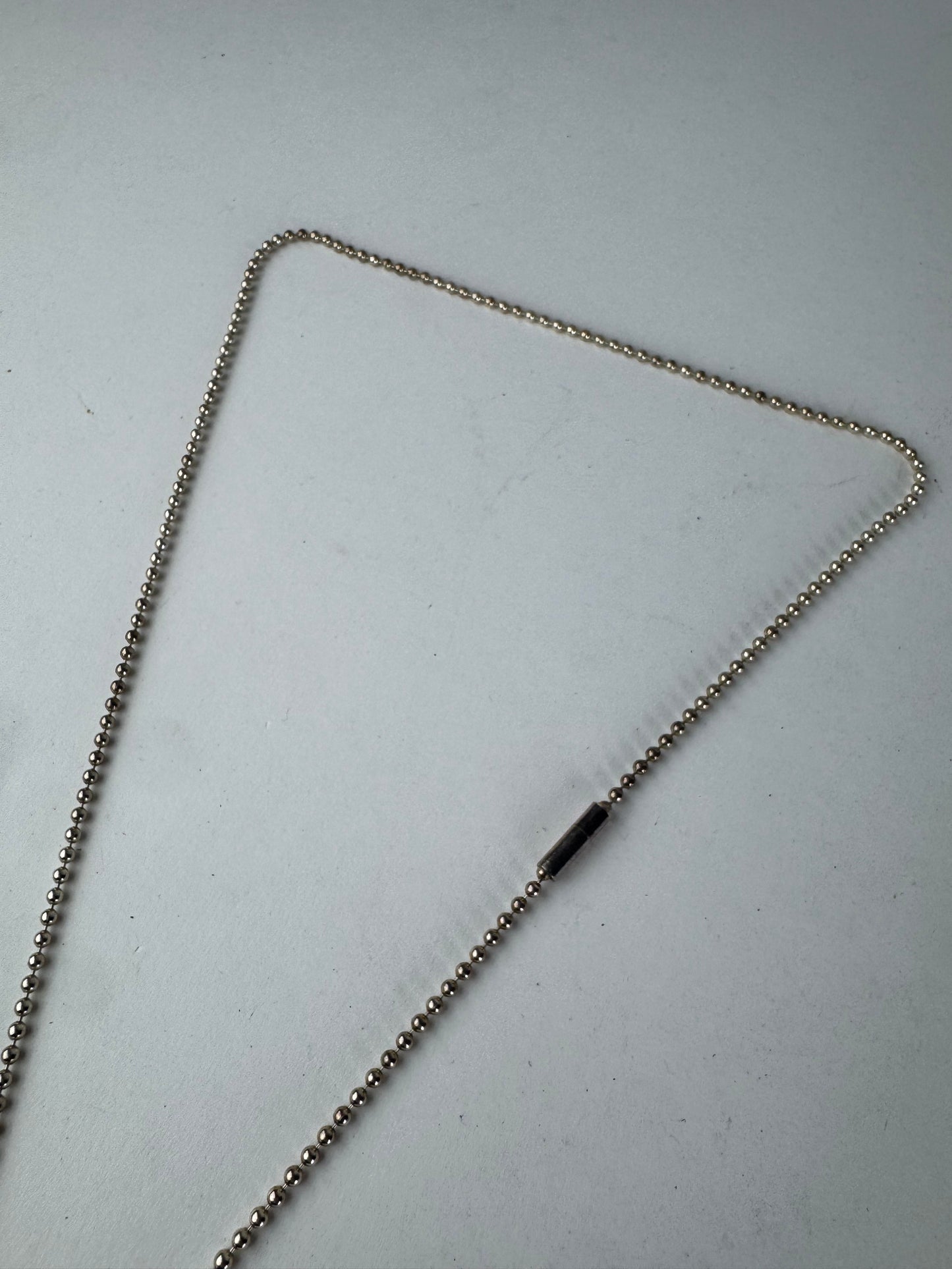 Vintage Gucci 925 Sterling Silver Dogtooth Chain