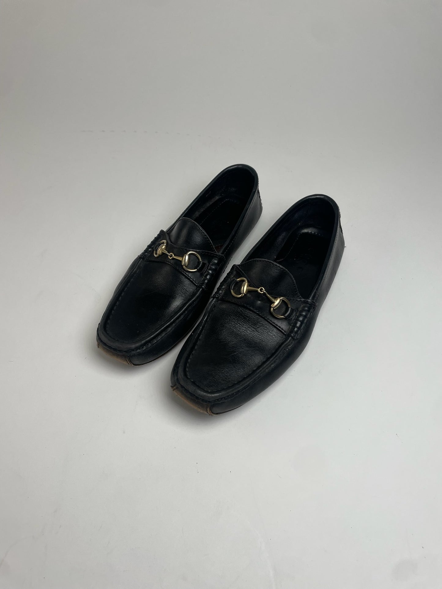 Vintage Gucci Horsebit Loafer Black