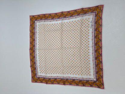 Vintage Dior Polka Dots scarf