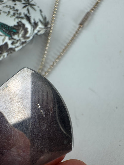 Vintage Gucci 925 Sterling Silver Dogtooth Chain