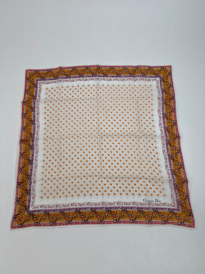Vintage Dior Polka Dots scarf