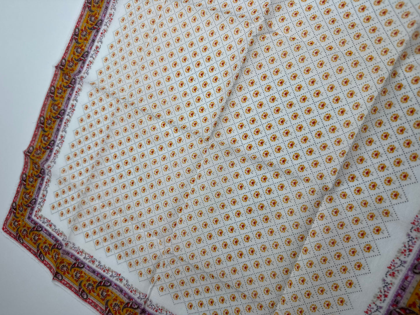 Vintage Dior Polka Dots scarf