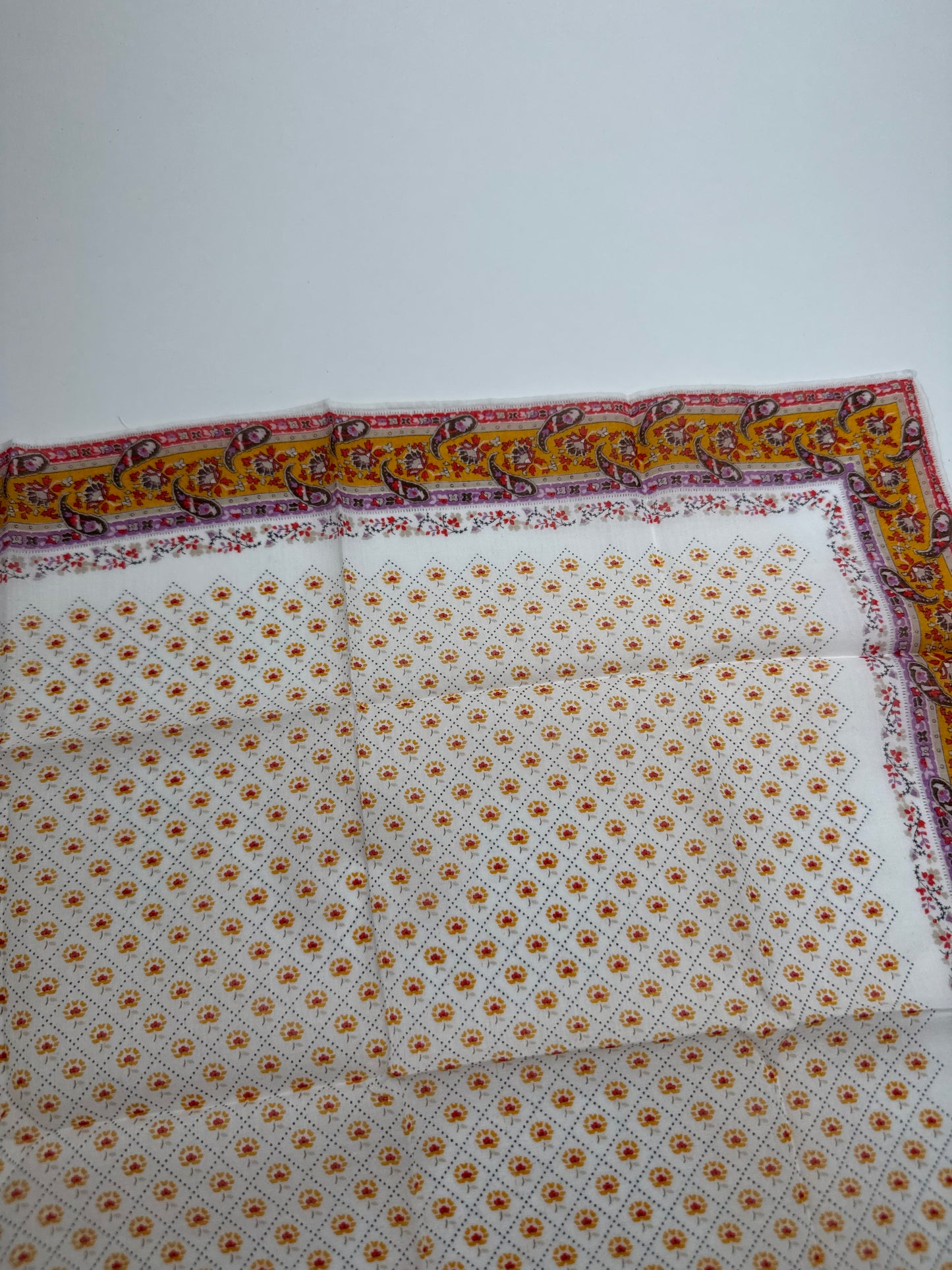 Vintage Dior Polka Dots scarf