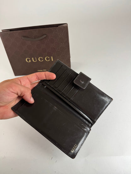 Vintage Gucci Patent Leather wallet black