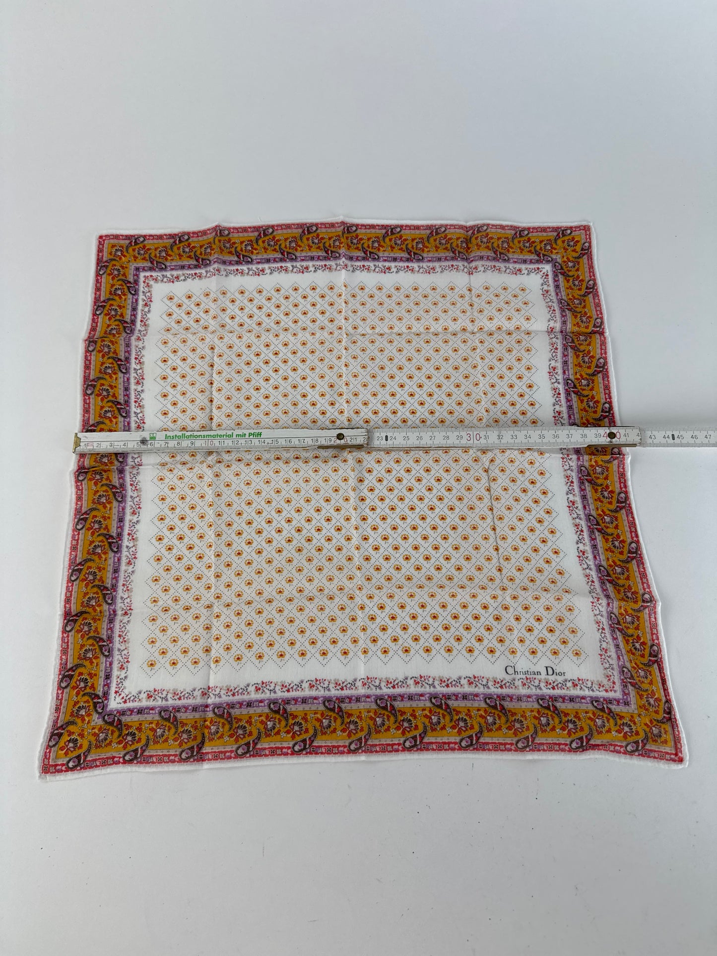 Vintage Dior Polka Dots scarf